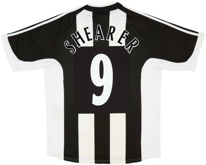 2001-03 Newcastle Home Shirt Shearer #9 - 6/10 - (L)