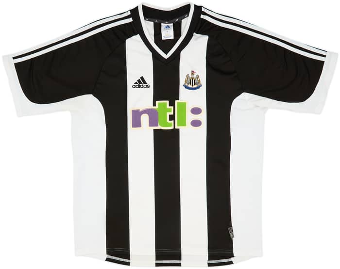 2001-03 Newcastle Home Shirt Shearer #9 - 6/10 - (L)