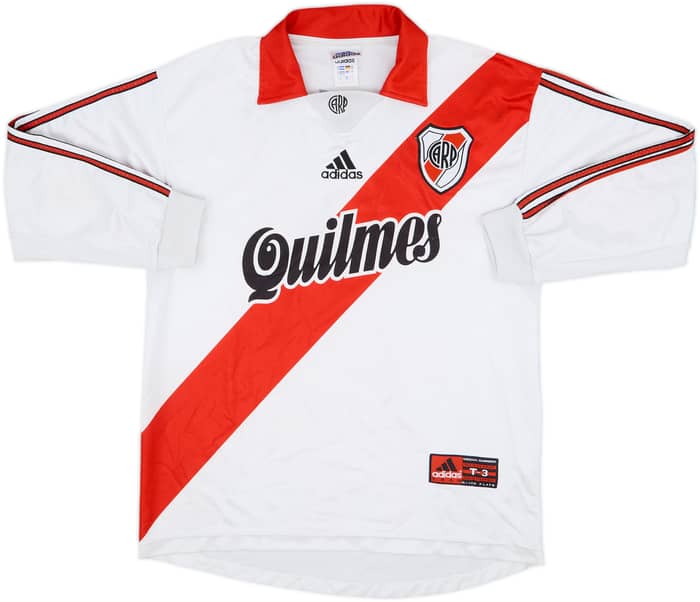 1998-99 River Plate Home L/S Shirt - 6/10 - (M)