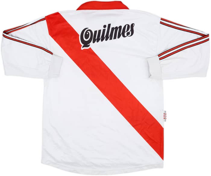 1998-99 River Plate Home L/S Shirt - 6/10 - (M)