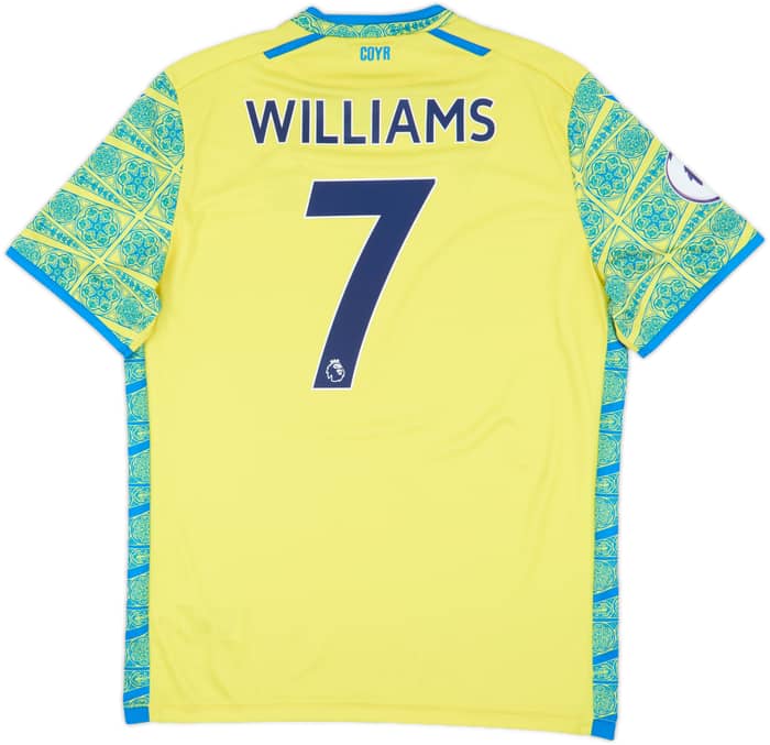 2022-23 Nottingham Forest Away Shirt Williams #7 - 9/10 - (XL)