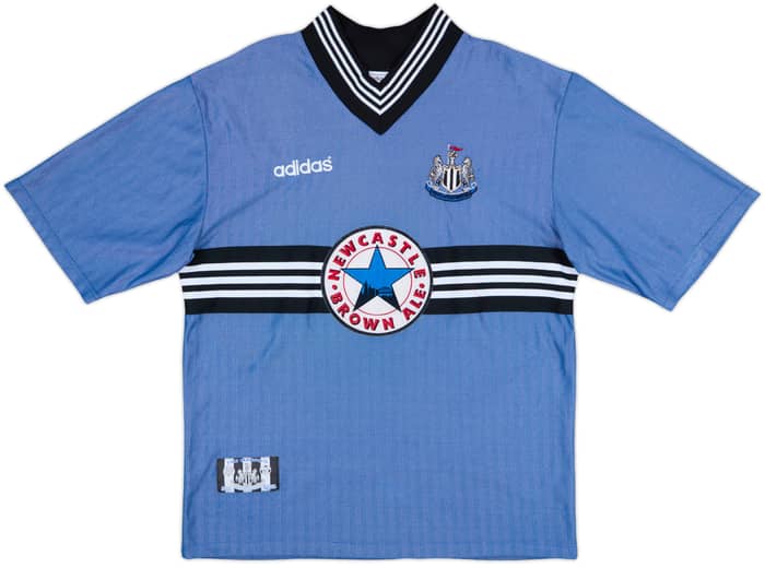 1996-97 Newcastle Away Shirt Asprilla #11 - 7/10 - (L)