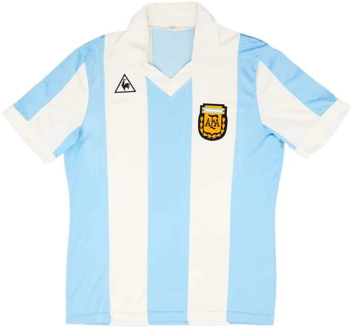 1980-82 Argentina Home Shirt - 8/10 - (XL)