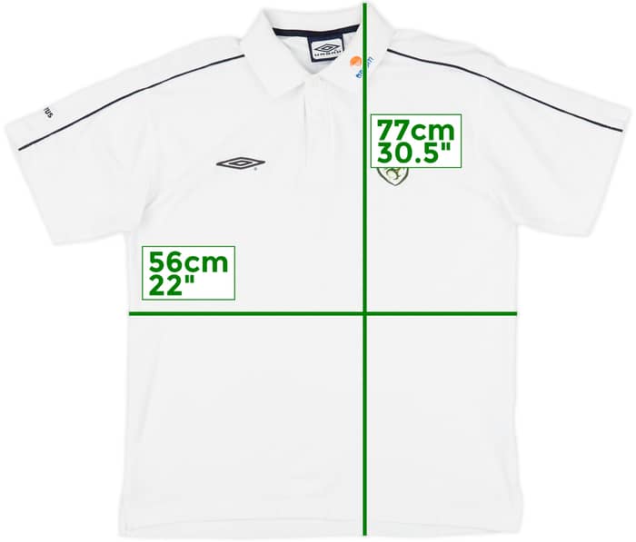 2004-06 Ireland Umbro Polo Shirt - 7/10 - (L)