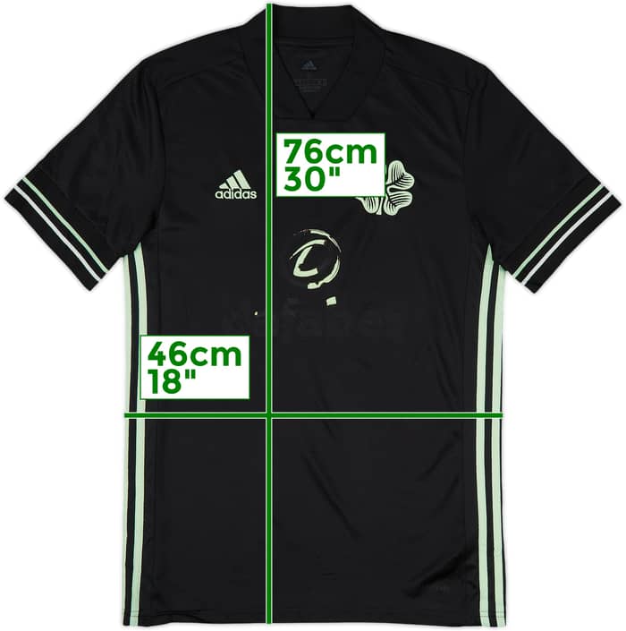 2020-21 Celtic Third Shirt - 4/10 - (M)