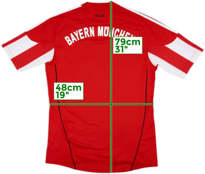 2010-11 Bayern Munich Home Shirt - 5/10 - (M)