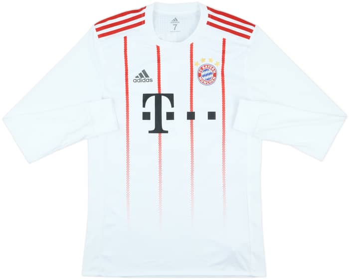 2017-18 Bayern Munich Match Issue European Third L/S Shirt #2