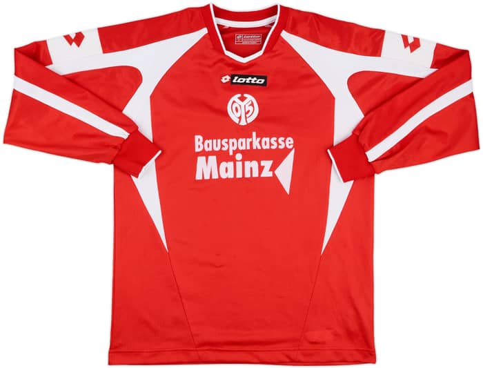 2005-06 FSV Mainz Home L/S Shirt - 7/10 - (S)