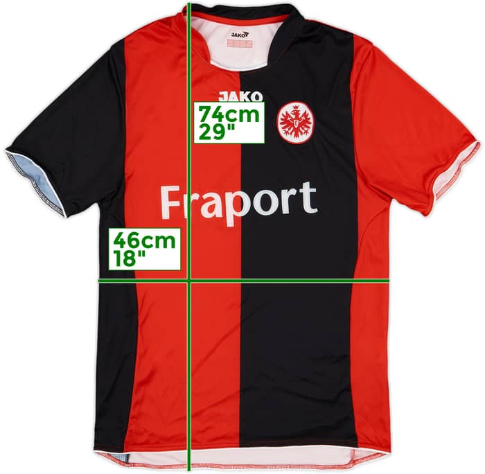 2007-09 Eintracht Frankfurt Home Shirt - 8/10 - (S)