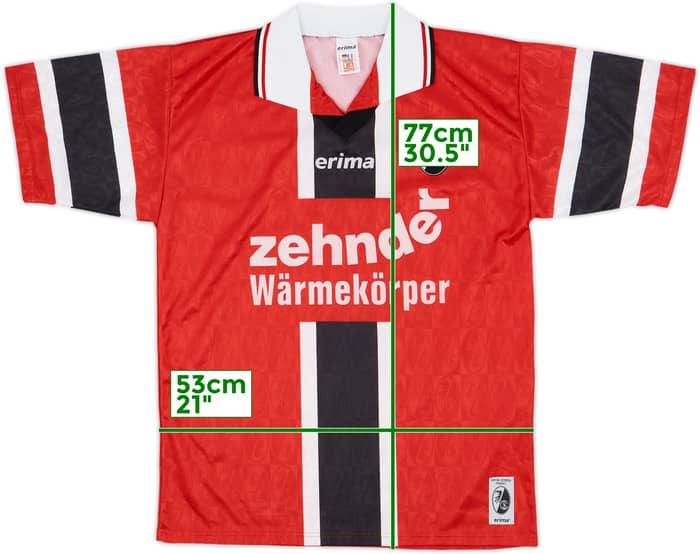 1997-98 Freiburg Home Shirt - 8/10 - (M)