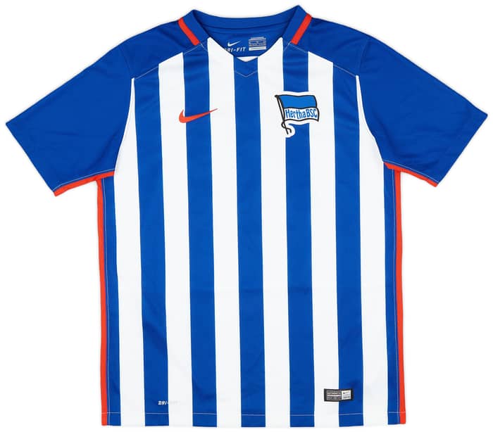 2015-16 Hertha Berlin Home Shirt Weiser #20 - 8/10 - (XL.Boys)