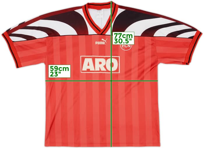 1995-96 Nurnberg Home Shirt - 8/10 - (XL)