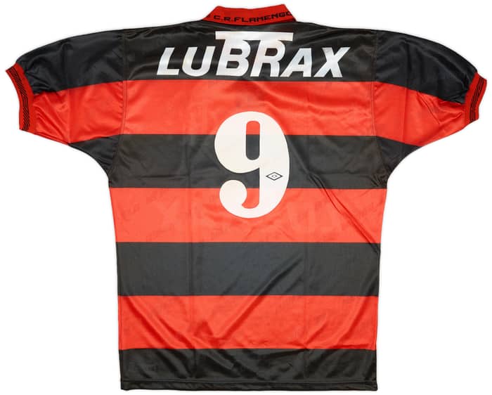 1992-93 Flamengo Home Shirt #9 - 8/10 - (M)