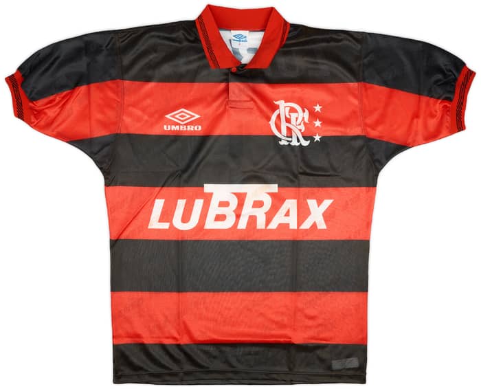 1992-93 Flamengo Home Shirt #9 - 8/10 - (M)