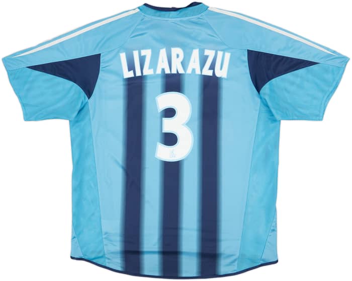 2004-05 Olympique Marseille Away Shirt Lizarazu #3 - 9/10 - (XL)