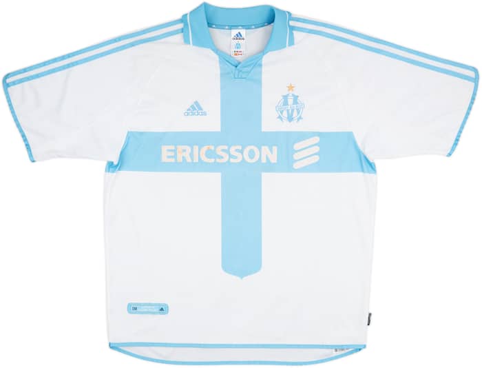 2000-01 Olympique Marseille Home Shirt - 5/10 - (XL)
