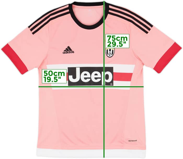 2015-16 Juventus Away Shirt - 9/10 - (M)