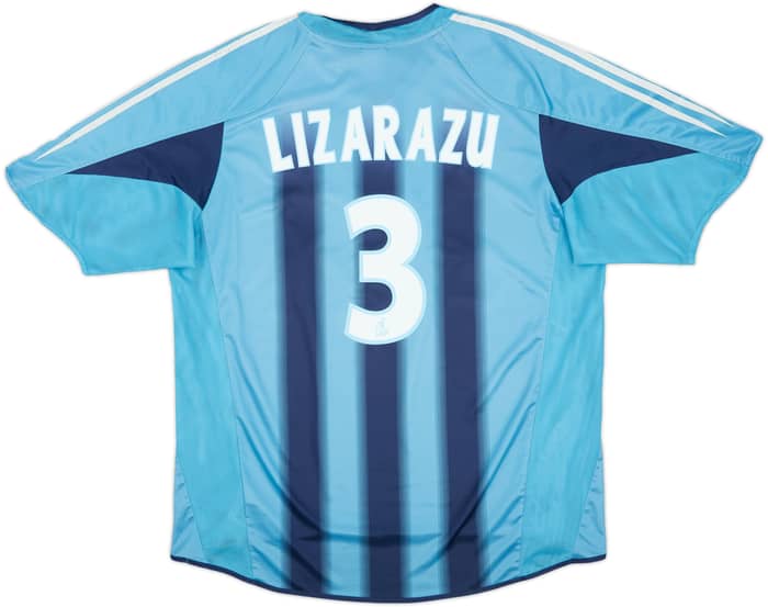 2004-05 Olympique Marseille Away Shirt Lizarazu #3 - 6/10 - (XL)