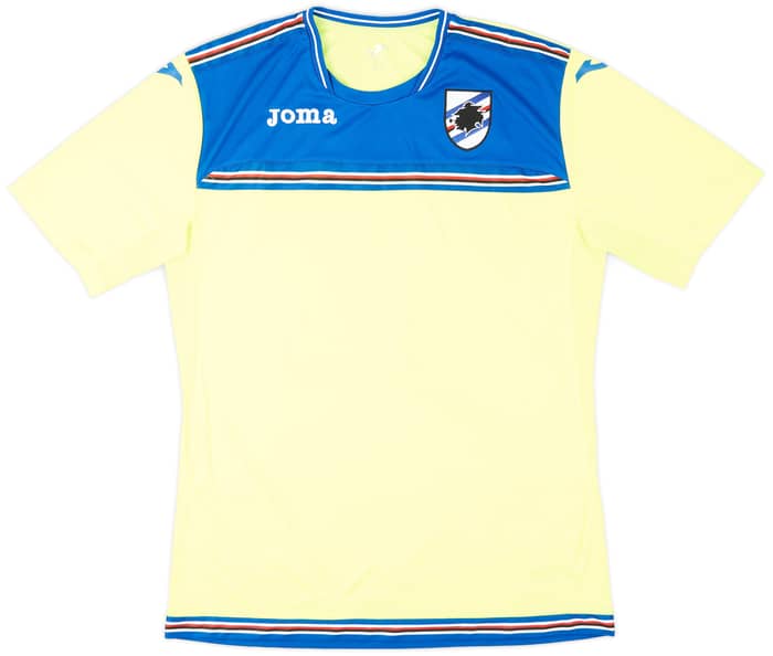 2016-17 Sampdoria Joma Training Shirt - 8/10 - (XXL)