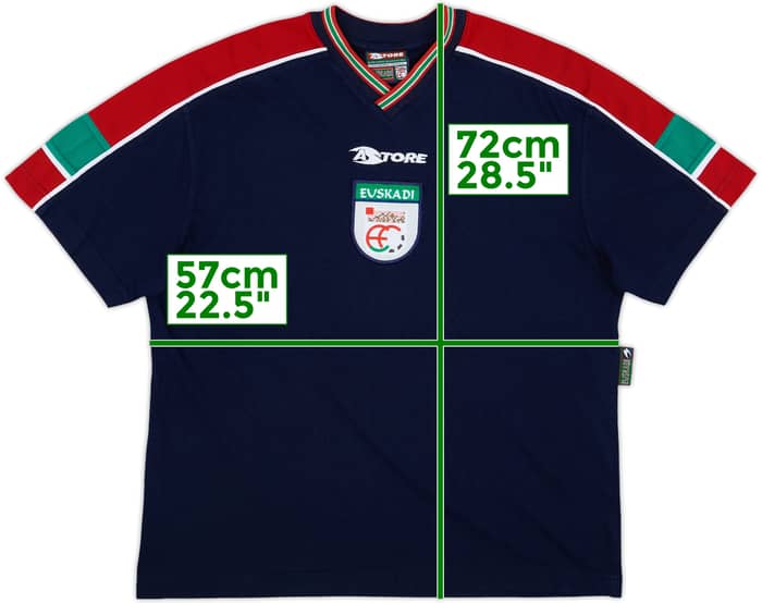 1998-99 Basque Country (Euskadi) Astore Cotton Tee - 8/10 - (L)