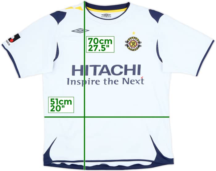 2007-08 Kashiwa Reysol Away Shirt - 6/10 - (M/L)