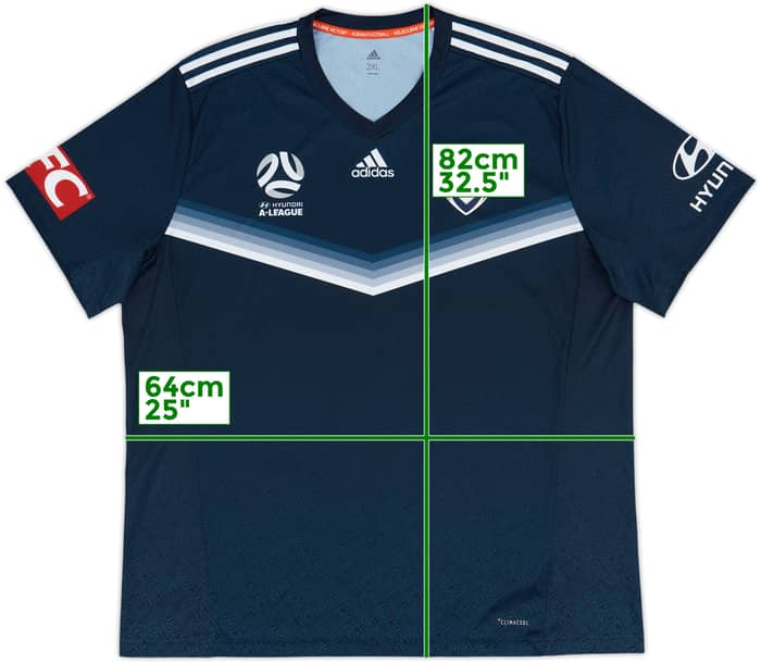 2017-18 Melbourne Victory Home Shirt - 9/10 - (XXL)