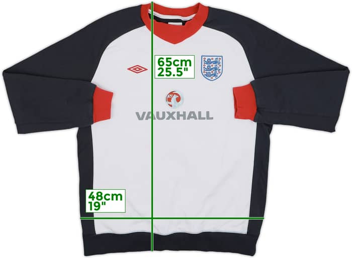 2012-13 England Umbro Sweat Top - 8/10 - (Women's XL)