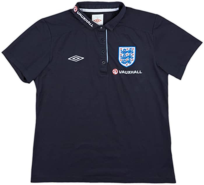 2011-12 England Umbro Polo Shirt - 9/10 - (Women's M)