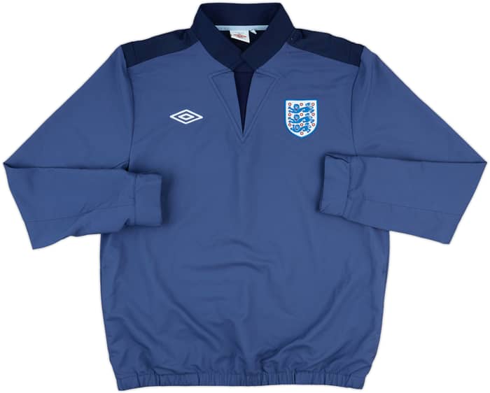 2010-11 England Umbro Drill Top - 9/10 - (L)