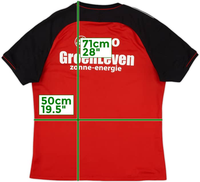 2018-19 Heerenveen Player Issue Jako Training Shirt #23 - 6/10 - (L)