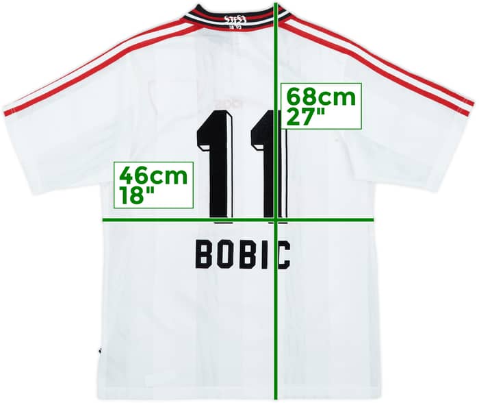 1998-99 Stuttgart Home Shirt Bobic #11 - 7/10 - (XL.Boys)