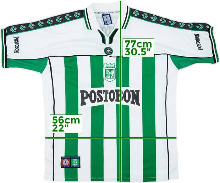 2001 Atletico Nacional Away Shirt - 8/10 - (L)