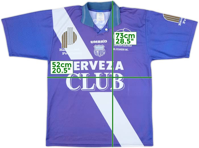 1995 Emelec Home Shirt - 5/10 - (S)