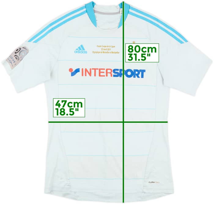 2010-11 Olympique Marseille Home Shirt - 5/10 - (L)