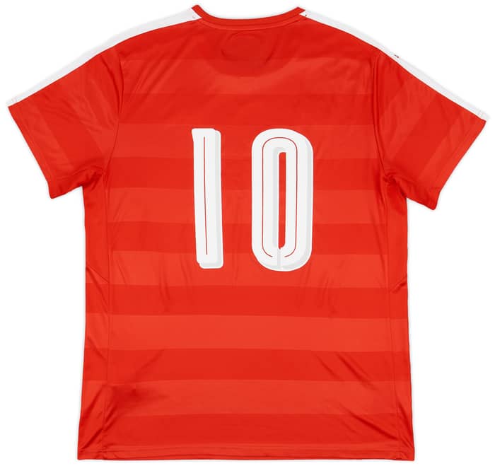 2016-17 Switzerland Home Shirt #10 - 7/10 - (XL)