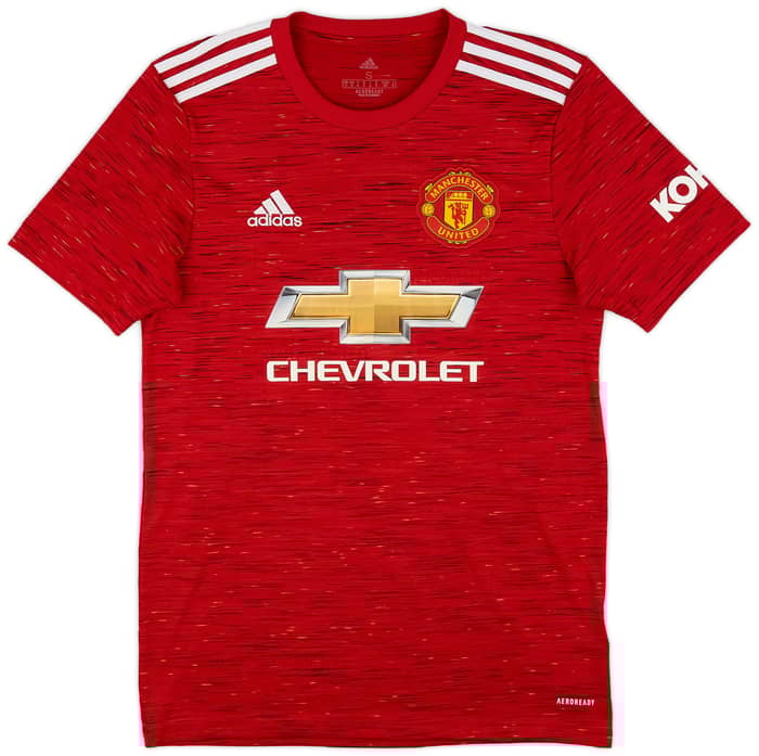 2020-21 Manchester United Home Shirt Cavani #7 - 8/10 - (S)