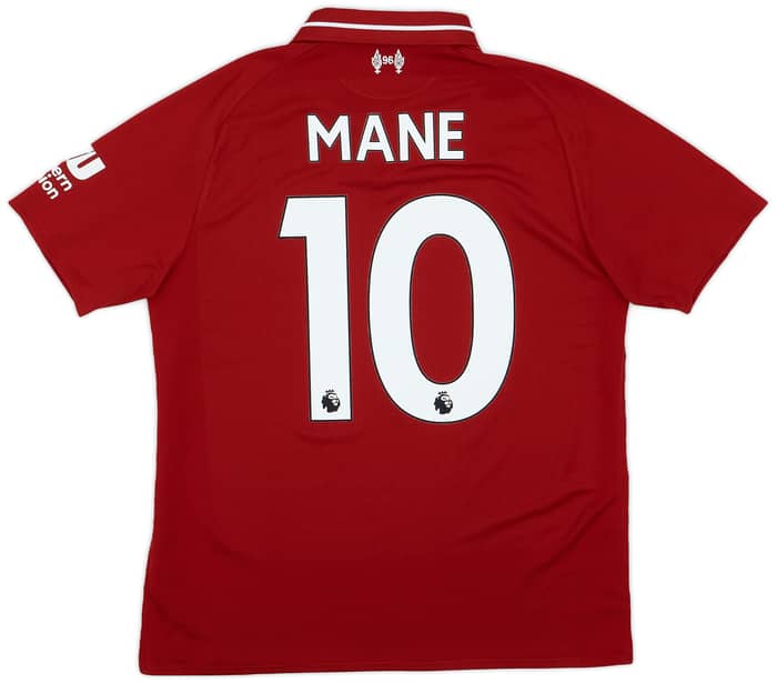 2018-19 Liverpool Home Shirt Mane #10 - 7/10 - (S)