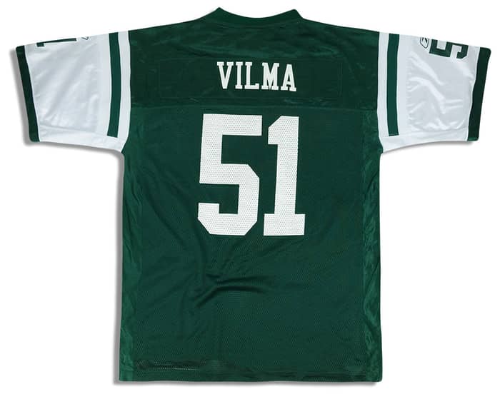 2004 New York Jets Vilma #51 Reebok On Field Jersey (Home) XL