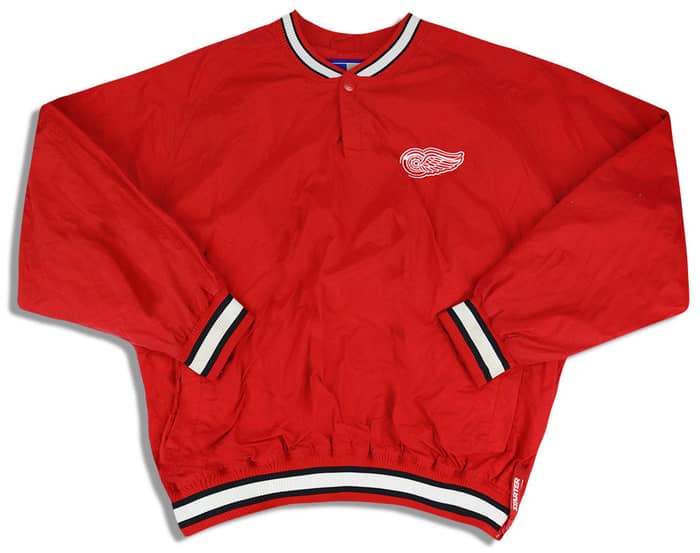 1990s Detroit Red Wings Starter Pullover Jacket L