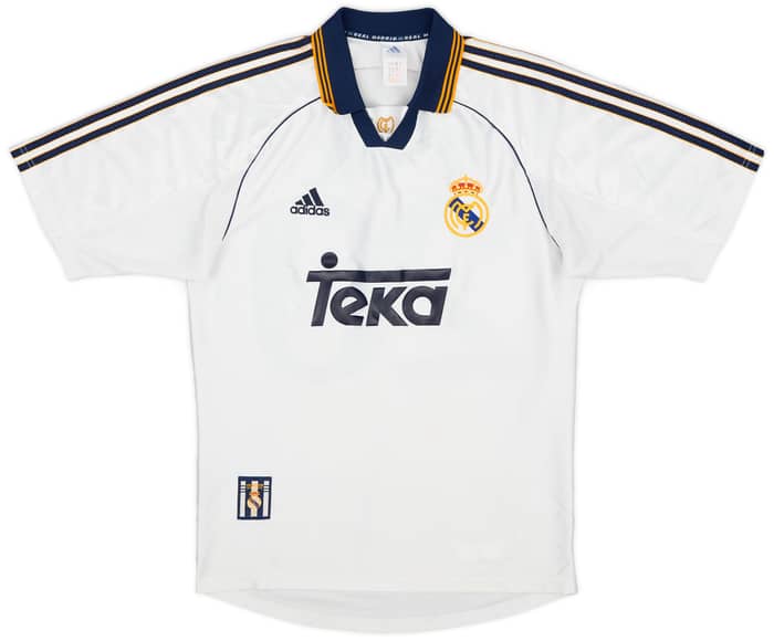 1998-00 Real Madrid Home Shirt Savio #20 - 7/10 - (S)