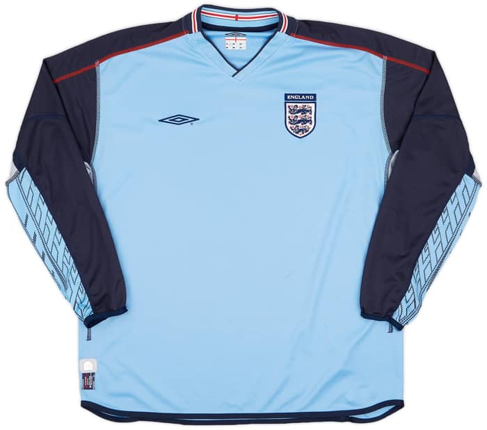 2002-03 England GK Shirt - 4/10 - (XXL)
