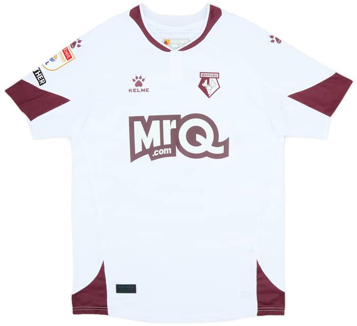 2023-24 Watford Match Issue Away Shirt Louza #10