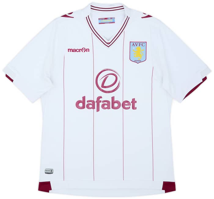 2014-15 Aston Villa Away Shirt Grealish #40 - 9/10 - (Women's M)