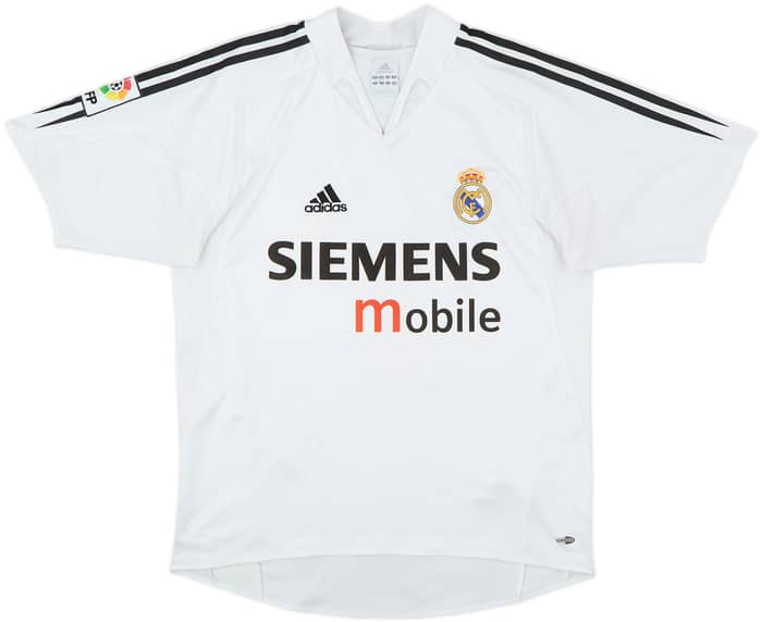 2004-05 Real Madrid Home Shirt Zidane #5 - 4/10 - (S)