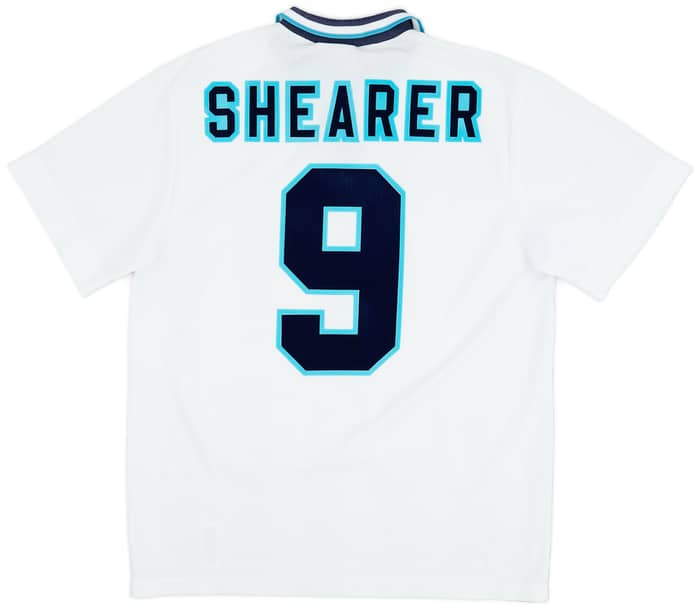 1995-97 England Home Shirt Shearer #9 - 9/10 - (L)