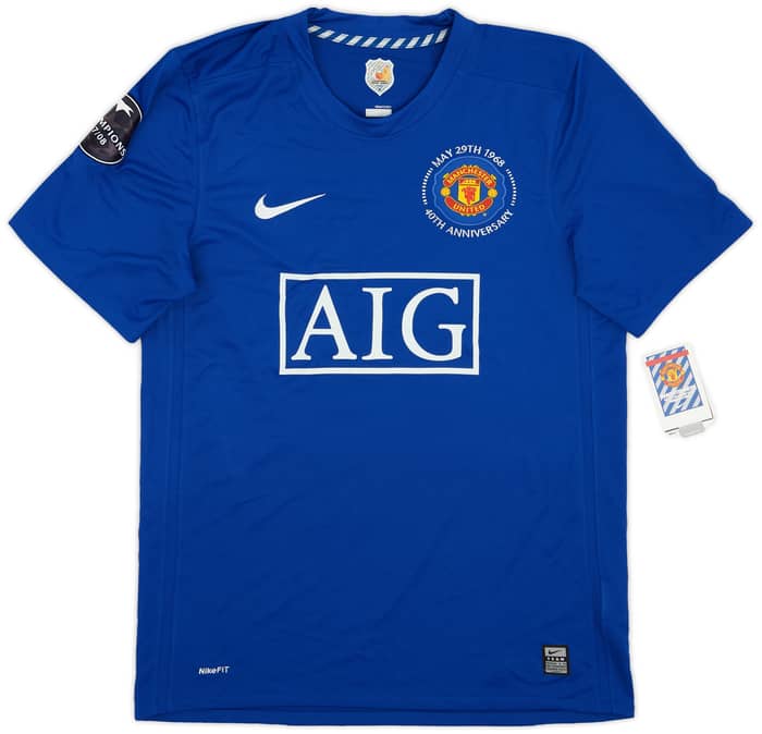 2008-09 Manchester United Third Shirt Berbatov #9 (M)