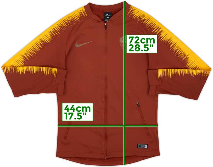 2018-19 Roma Nike Track Jacket - 4/10 - (S)