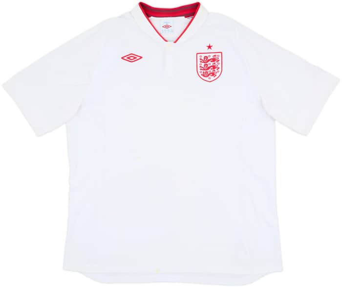 2012-13 England Home Shirt - 5/10 - (XL)