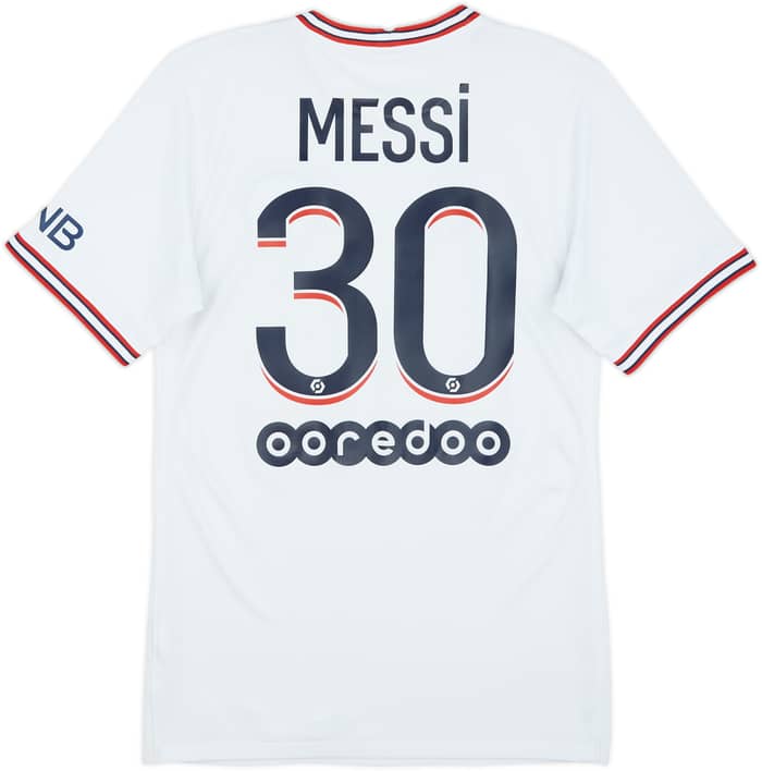 2021-22 Paris Saint-Germain Fourth Shirt Messi #30 - 8/10 - (XS)