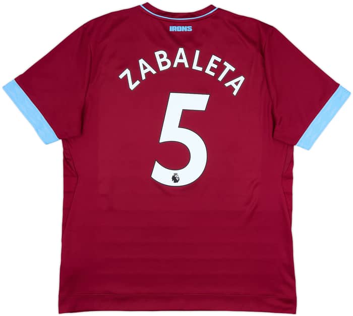 2018-19 West Ham Home Shirt Zabaleta #5 - 10/10 - (XL)